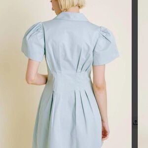 Aereum Blue Zipper dress